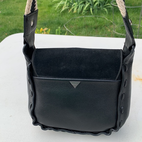 Sam Edelman Emma Crossbody Leather Satchel Purse - Western Style - Picture 12 of 16